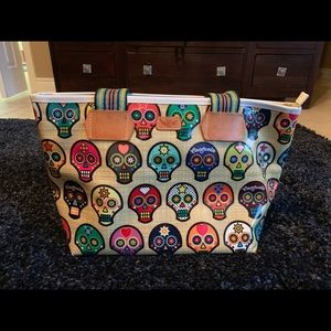 Consuela Skulls Tote Bag